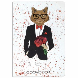 {{photo.Alt || photo.Description || 'Тетрадь 40 л. в клетку обложка SoftTouch, бежевая бумага 70 г/м2, сшивка, А5 (147х210 мм), MISTER CAT, BRAUBERG, 403768'}}