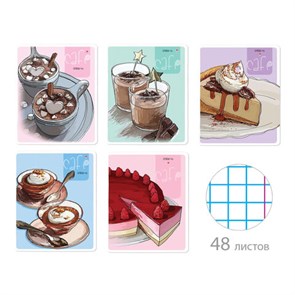 {{photo.Alt || photo.Description || 'Тетрадь А5 48 л. АЛЬТ, скоба, клетка, матовая ламинация, &quot;Кофемания&quot; (5 видов), 7-48-1137'}}