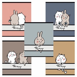 {{photo.Alt || photo.Description || 'Тетрадь А5 48 л. ПЗБМ, скоба, клетка, матовая ламинация, брайль, &quot;Веселее вместе&quot; (микс в спайке), 23317'}}