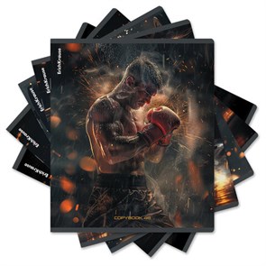 {{photo.Alt || photo.Description || 'Тетрадь А5 48 л., ERICH KRAUSE, скоба, клетка, глянцевая ламинация, &quot;Keep Fit&quot; (микс в спайке), 63297'}}