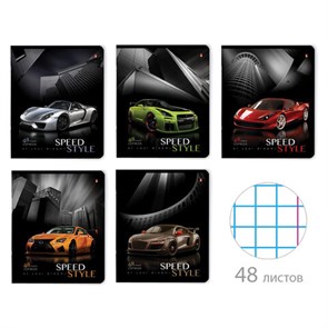 {{photo.Alt || photo.Description || 'Тетрадь А5 48л. АЛЬТ скоба, клетка, глянцевый лак, &quot;Машина. Жажда скорости&quot; (5 видов), 7-48-432'}}