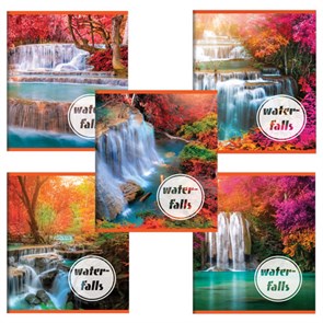 {{photo.Alt || photo.Description || 'Тетрадь А5, 48 л., BRAUBERG скоба, клетка, обложка картон, ВОДОПАДЫ, 403019'}}