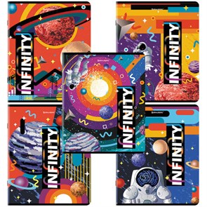 {{photo.Alt || photo.Description || 'Тетрадь А5, 48 л., BRAUBERG, скоба, клетка, TWIN-лак, &quot;SpaceX&quot; (микс в спайке), 404354'}}