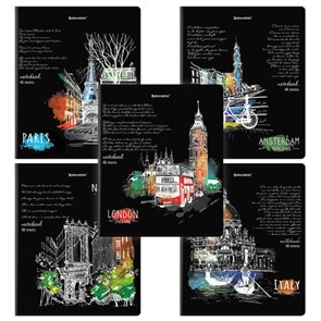 {{photo.Alt || photo.Description || 'Тетрадь А5, 48 л., BRAUBERG, скоба, клетка, глянцевый лак, &quot;Города&quot; (микс в спайке), 404346'}}