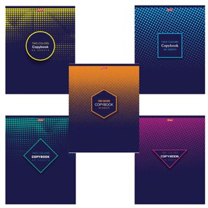 {{photo.Alt || photo.Description || 'Тетрадь А5, 48 л., HATBER, скоба, клетка, фактурное тиснение, &quot;2COLORS&quot; (5 видов в спайке), 48Т5тВ1, T242612'}}