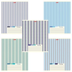 {{photo.Alt || photo.Description || 'Тетрадь А5, 48 л., HATBER, скоба, линия, обложка картон, &quot;LINE&quot; (микс в спайке), 052332, 48Т5В2'}}