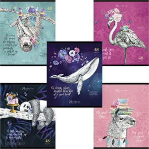 {{photo.Alt || photo.Description || 'Тетрадь А5, 48 л., ПЗБМ, скоба, клетка, фольга, конгрев, TWIN лак, &quot;Во сне и наяву&quot; (5 видов), 028092'}}