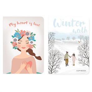 {{photo.Alt || photo.Description || 'Тетради-скетчбуки 60 л. обложка SoftTouch, НАБОР 2 шт., бежевая бумага 70 г/м2, сшивка, B5 (179х250 мм), ROMANTIC, BRAUBERG, 403832'}}