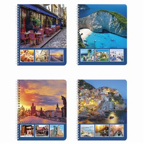 {{photo.Alt || photo.Description || 'Тетрадь А5, 96 л., BRAUBERG, гребень, клетка, обложка картон, СТРАНЫ, 403068'}}