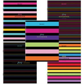 {{photo.Alt || photo.Description || 'Тетрадь А5, 96 л., BRAUBERG, скоба, клетка, глянцевая ламинация, &quot;Color Stripes&quot;, 404430'}}