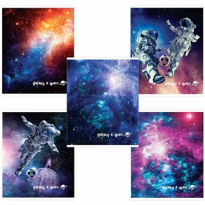 {{photo.Alt || photo.Description || 'Тетрадь А5, 96 л., BRAUBERG, скоба, клетка, обложка картон, КОСМОС, 403059'}}