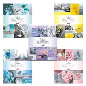 {{photo.Alt || photo.Description || 'Тетрадь А5, 96 л., HATBER, скоба, клетка, обложка картон, &quot;BEAUTIFUL COLOURE&quot; (микс), 046858, 96Т5В1'}}