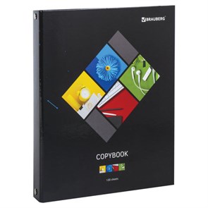 {{photo.Alt || photo.Description || 'Тетрадь на кольцах А5 (175х215 мм), 120 листов, твердый картон, клетка, BRAUBERG, Микс, 403277'}}