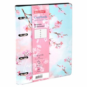 {{photo.Alt || photo.Description || 'Тетрадь на кольцах А5 (180х220 мм), 80 листов, под кожу, клетка, BRAUBERG VISTA, Inspiration, 112124'}}