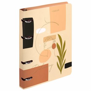 {{photo.Alt || photo.Description || 'Тетрадь на кольцах А5 160х212 мм, 120 листов, картон, фольга, клетка, BRAUBERG, &quot;Pretty woman&quot;, 404736'}}