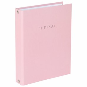 {{photo.Alt || photo.Description || 'Тетрадь на кольцах А5 175х215 мм, 120 л., твердый картон, матовая ламинация, клетка, BRAUBERG &quot;Minimal pink&quot;, 404998'}}