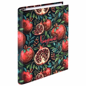 {{photo.Alt || photo.Description || 'Тетрадь на кольцах А5 175х215 мм, 120 листов, твердый картон, фольга, клетка, BRAUBERG, &quot;Pomegranate&quot;, 404720'}}