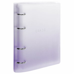 {{photo.Alt || photo.Description || 'Тетрадь на кольцах А5 175х220 мм, 120 л., пластик, с разделителями, BRAUBERG, Фиолетовый, 404627'}}