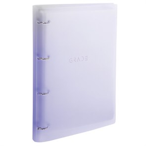 {{photo.Alt || photo.Description || 'Тетрадь на кольцах БОЛЬШАЯ 305х235 мм А4, 120 л., пластик, с разделителями, BRAUBERG, Фиолетовый, 404623'}}