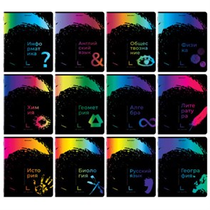 {{photo.Alt || photo.Description || 'Тетради предметные, КОМПЛЕКТ 12 ПРЕДМЕТОВ, 48 л., матовая ламинация, лак, BRAUBERG, &quot;BRIGHT COLOURS&quot;, 404838'}}