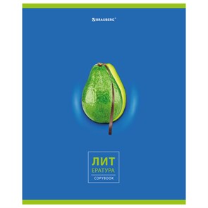 {{photo.Alt || photo.Description || 'Тетрадь предметная &quot;AVOCADO&quot; 48 л., глянцевый лак, ЛИТЕРАТУРА, линия, подсказ, BRAUBERG, 404281'}}