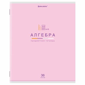 {{photo.Alt || photo.Description || 'Тетрадь предметная &quot;МИР ЗНАНИЙ&quot; 36 л., обложка мелованная бумага, АЛГЕБРА, клетка, BRAUBERG, 404593'}}