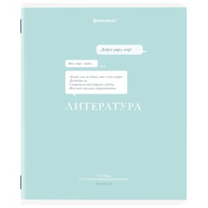 {{photo.Alt || photo.Description || 'Тетрадь предметная CREATIVE 48 л., обложка картон, ЛИТЕРАТУРА, линия, подсказ, BRAUBERG, 405117'}}