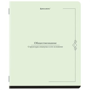 {{photo.Alt || photo.Description || 'Тетрадь предметная VINTAGE 48 л., SoftTouch, ОБЩЕСТВОЗНАНИЕ, клетка, подсказ, BRAUBERG, 405149'}}