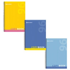 {{photo.Alt || photo.Description || 'Тетрадь А4, 96 листов, BRAUBERG, гребень, клетка, обложка картон, ОДИН ЦВЕТ, 401882'}}