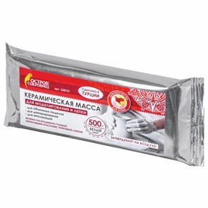 {{photo.Alt || photo.Description || 'Масса керамическая для лепки ОСТРОВ СОКРОВИЩ, 500 г, натуральный цвет, 228731'}}