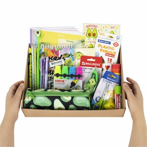 {{photo.Alt || photo.Description || 'Набор канцелярии подарочный BRAUBERG &quot;AVOCADO&quot;, 18 наименований, 43 предмета, 880951'}}