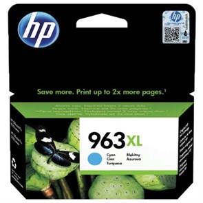 {{photo.Alt || photo.Description || 'Картридж струйный HP (3JA27AE) для HP OfficeJet Pro 9010/9013/9020/9023, №963Xl, голубой, ресурс 1600 страниц'}}
