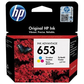 {{photo.Alt || photo.Description || 'Картридж струйный HP (3YM74AE) DeskJet Plus Ink Advantage 6075/6475, №653, цветной, 200 страниц, оригинальный'}}