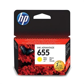 {{photo.Alt || photo.Description || 'Картридж струйный HP (CZ112AE) Deskjet Ink Advantage 3525/5525/4515/4525 №655, желтый, оригинальный'}}