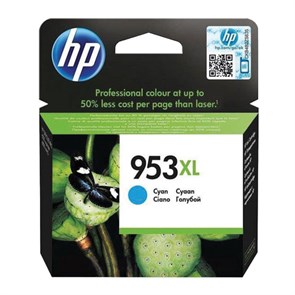 {{photo.Alt || photo.Description || 'Картридж струйный HP (F6U16AE) Officejet Pro 8710/8210, №953XL, голубой, увеличенный ресурс 1600 стр., оригинальный'}}