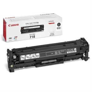Картридж лазерный CANON (718BK) LBP7200Cdn/MF8330Cdn/MF8350Cdn, черный, ресурс 3400 страниц, оригинальный, 2662B002 360982