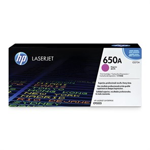 Картридж лазерный HP (CE273A) Color LaserJet Enterprise CP5525, №650A, пурпурный, оригинальный, ресурс 15000 страниц 361224