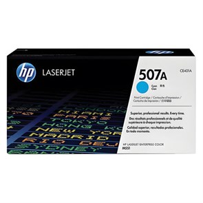 {{photo.Alt || photo.Description || 'Картридж лазерный HP (CE401A) LaserJet Pro M570dn/M570dw, №507A, голубой, оригинальный, ресурс 6000 страниц'}}