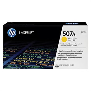 {{photo.Alt || photo.Description || 'Картридж лазерный HP (CE402A) LaserJet Pro M570dn/M570dw, №507A, желтый, оригинальный, ресурс 6000 страниц'}}