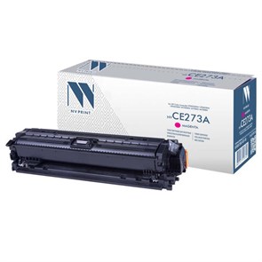 Картридж лазерный NV PRINT (NV-CE273A) для HP CP5525dn/CP5525n/M750dn/M750n, пурпурный, ресурс 15000 страниц 363393