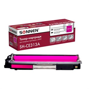 {{photo.Alt || photo.Description || 'Картридж лазерный SONNEN (SH-CE313A) для HP CLJ CP1025 ВЫСШЕЕ КАЧЕСТВО, пурпурный, 1000 страниц, 363965'}}