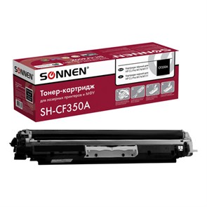 {{photo.Alt || photo.Description || 'Картридж лазерный SONNEN (SH-CF350A) для HP CLJ Pro M176/M177 ВЫСШЕЕ КАЧЕСТВО, черный, 1300 страниц, 363950'}}