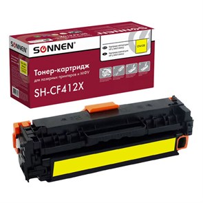 {{photo.Alt || photo.Description || 'Картридж лазерный SONNEN (SH-CF412X) для HP LJ Pro M477/M452 ВЫСШЕЕ КАЧЕСТВО желтый, 5000 страниц, 363948'}}