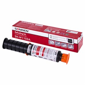 {{photo.Alt || photo.Description || 'Заправочный комплект SONNEN (SH-W1103A) для HP Neverstop Laser 1000A/1000W/1200A/1200W, ресурс 2500 стр., 364091'}}