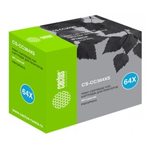 Картридж лазерный CACTUS (CS-CC364XS) для HP LaserJet P4015/P4515, ресурс 24000 страниц 362444