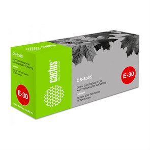 {{photo.Alt || photo.Description || 'Картридж лазерный CACTUS (CS-E30S) для CANON FC-206/210/230/336/PC860, ресурс 4000 страниц'}}