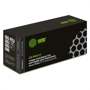 {{photo.Alt || photo.Description || 'Картридж лазерный CACTUS (CS-PH3117) для XEROX Phaser3117/3122/3124/3125, ресурс 3000 стр.'}}