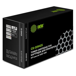 {{photo.Alt || photo.Description || 'Картридж лазерный CACTUS (CS-Q5942X) для HP LaserJet 4250/4350, ресурс 20000 стр.'}}