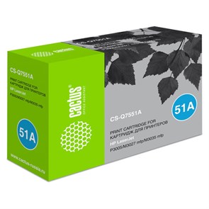 {{photo.Alt || photo.Description || 'Картридж лазерный CACTUS (CS-Q7551A) для HP LaserJet M3035/3027/P3005, ресурс 6500 стр.'}}