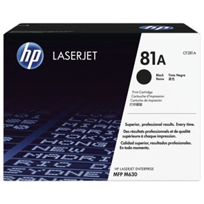 {{photo.Alt || photo.Description || 'Картридж лазерный HP (CF281A) LaserJet M604n/M604dn/M605/M606/M630, №81A, оригинальный, ресурс 10500 страниц'}}